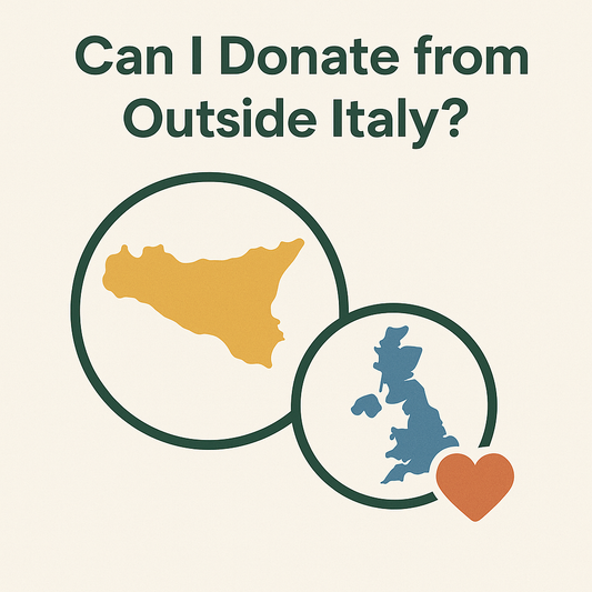 🌍 Posso donare anche se vivo fuori dall'Italia?